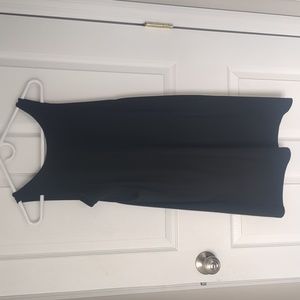 Leith Black Dress Sleeveless - Small